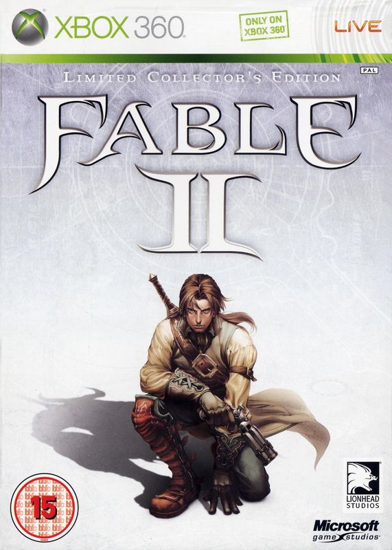 Fable II & Halo Wars box art for Xbox 360